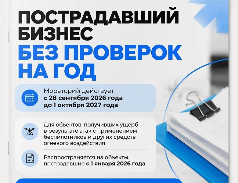 Для пострадавшего от атак бизнеса отменили проверки на год!